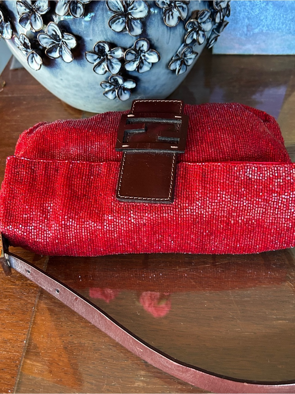 Vintage Fendi Baquette Beaded Bag - Picture 3 of 9